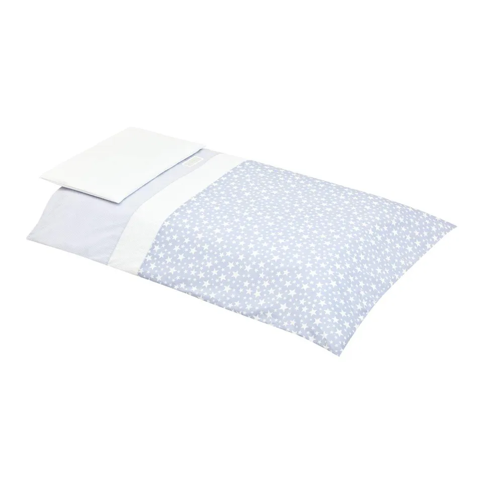 cambrass-34990-set-piumone-federa-100x140-cm-star-azzurro image 1