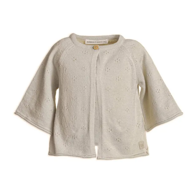 bamboom-cardigan-bimba-sand-10-in-viscosa-di-bamb image 1