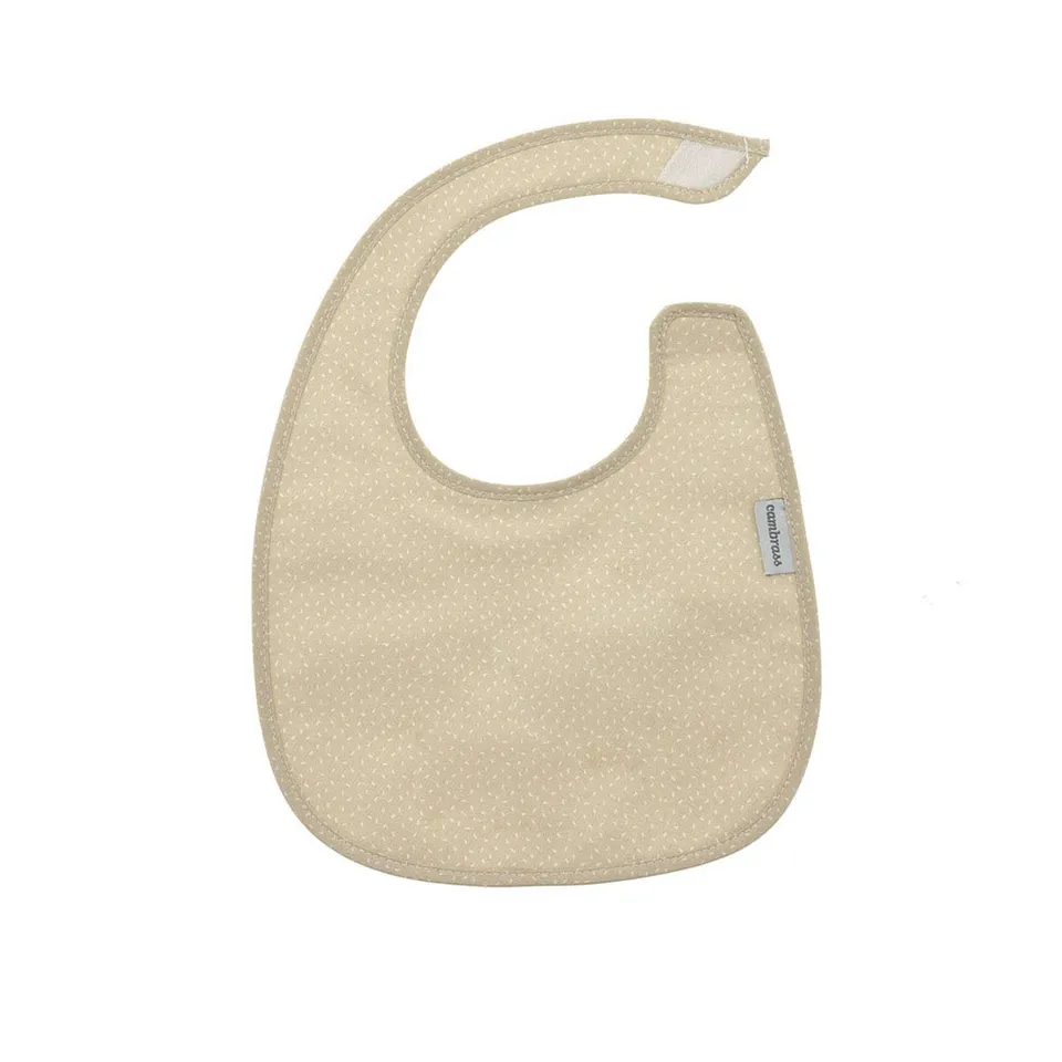 cambrass-bavetta-quadrata-velcro-sky-beige-rain-20x26-cm image 1