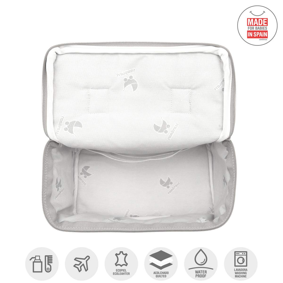cambrass-astra-borsa-vanity-mamma-16x25x16-cm-grigia image 4