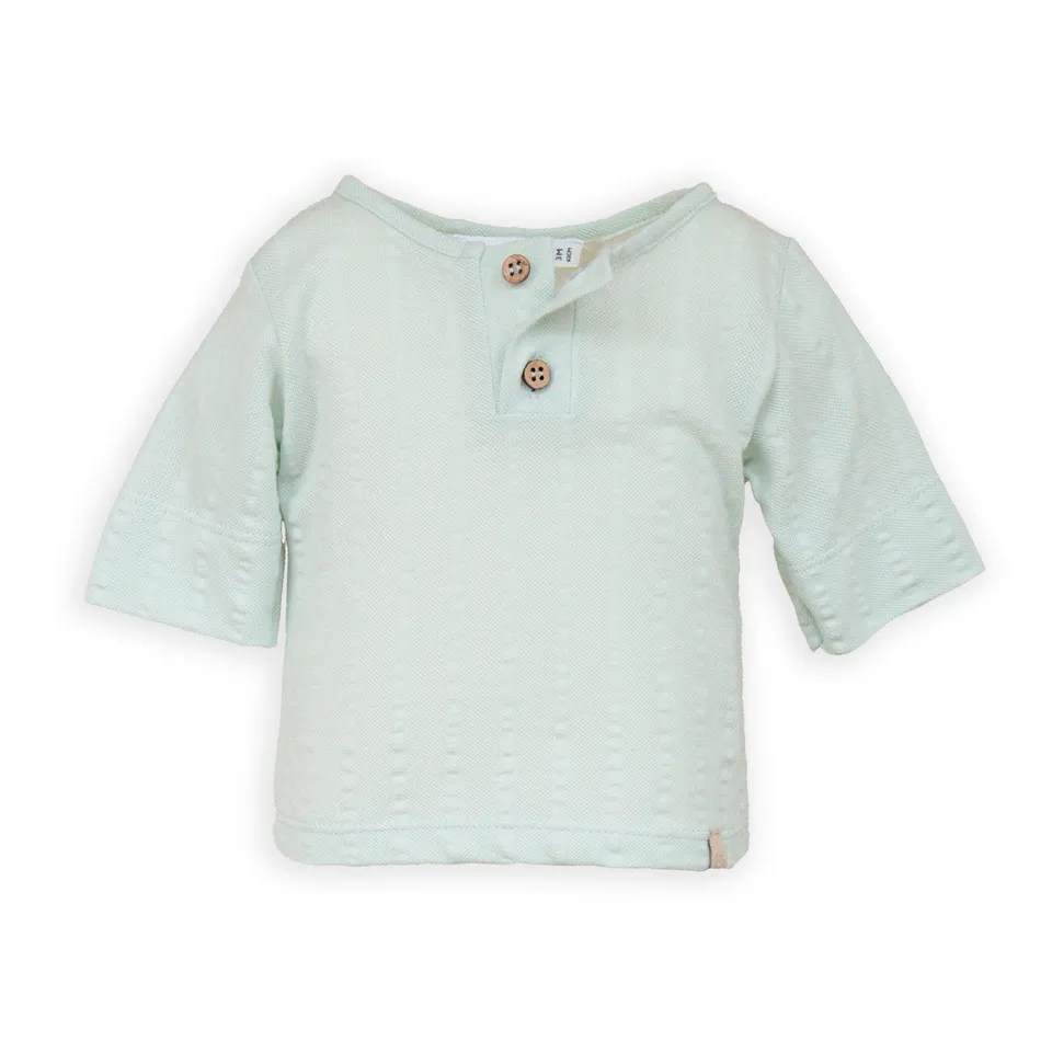 bamboom-t-shirt-a-maniche-corte-apertura-polo-blu-blush-125 image 1