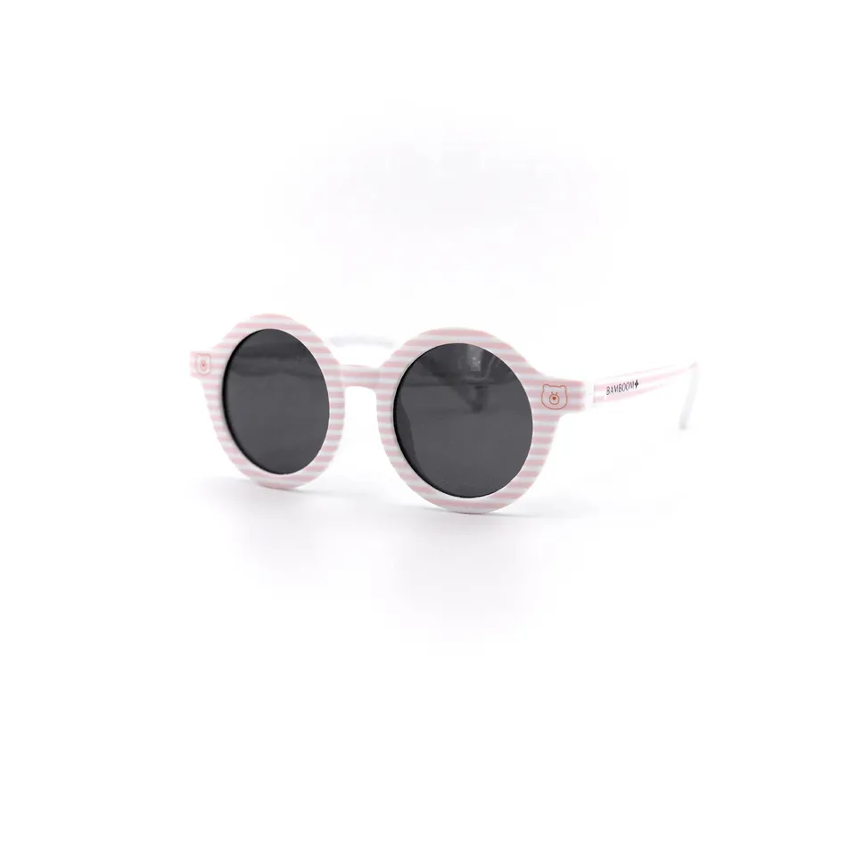 bamboom-occhiale-da-sole-400uv-pink-stripes-bear-435 image 1