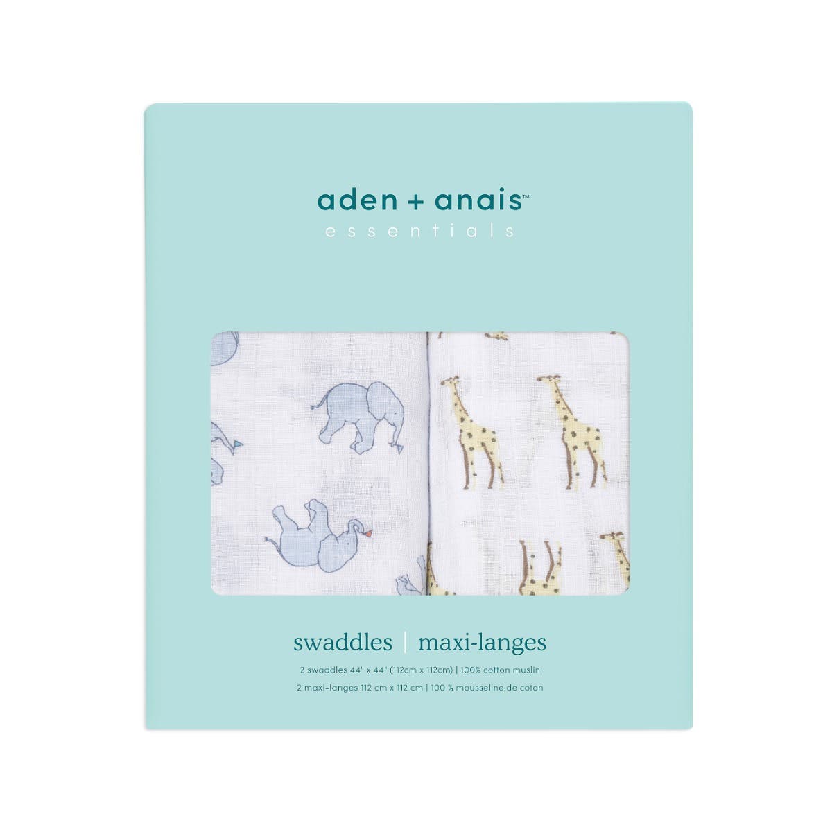 aden-anais-safari-swaddle-mussola-di-cotone image 5