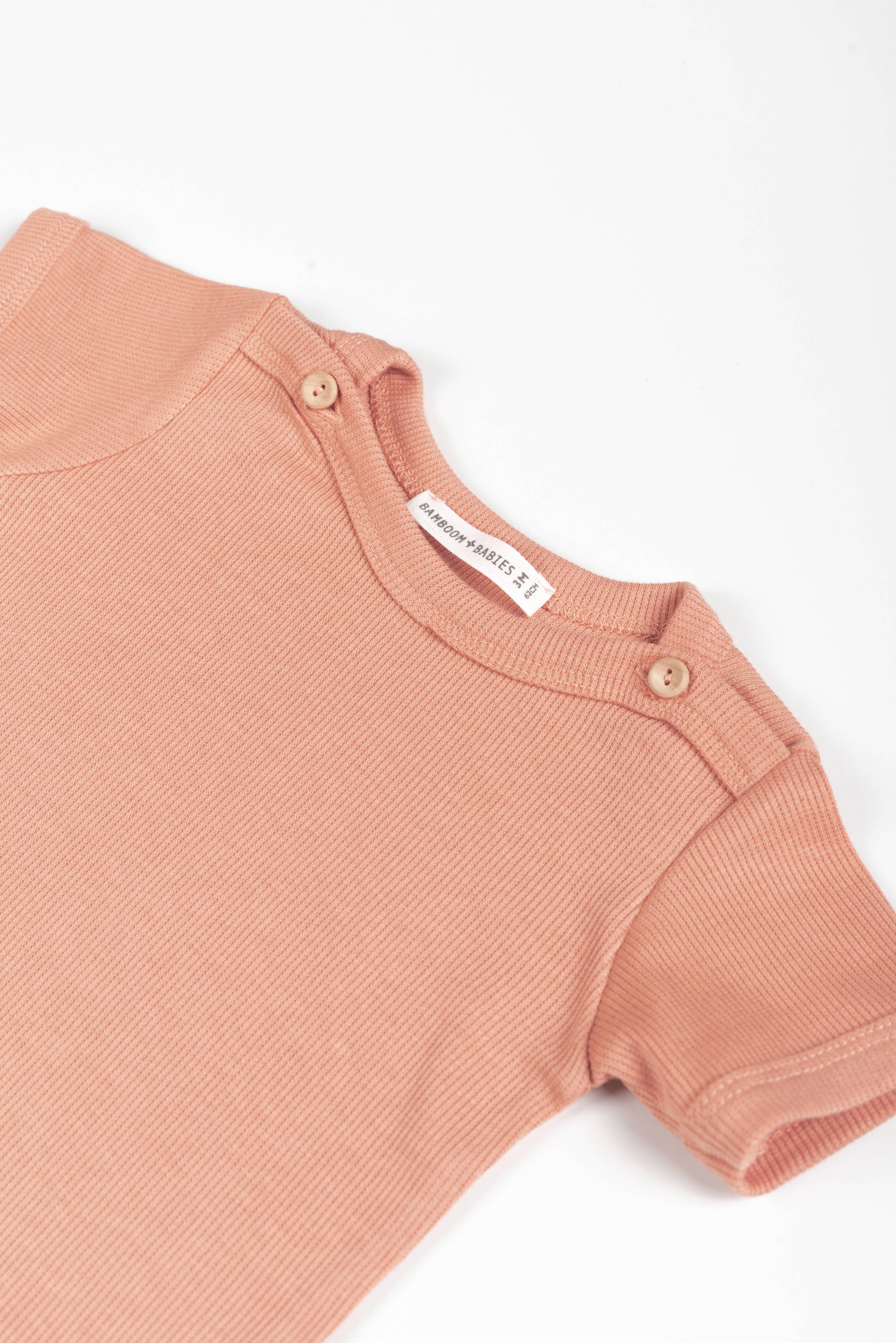 bamboom-shirt-a-costine-manica-corta-coral-276 image 3