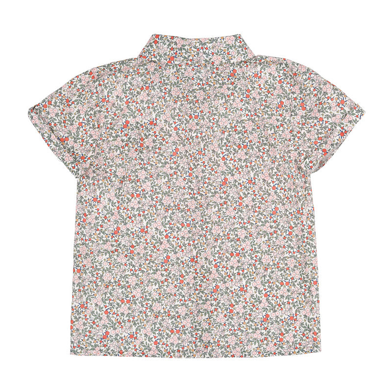 nanan-camicia-verde-a-fiori-camicia-neonato-mezza-manica image 3