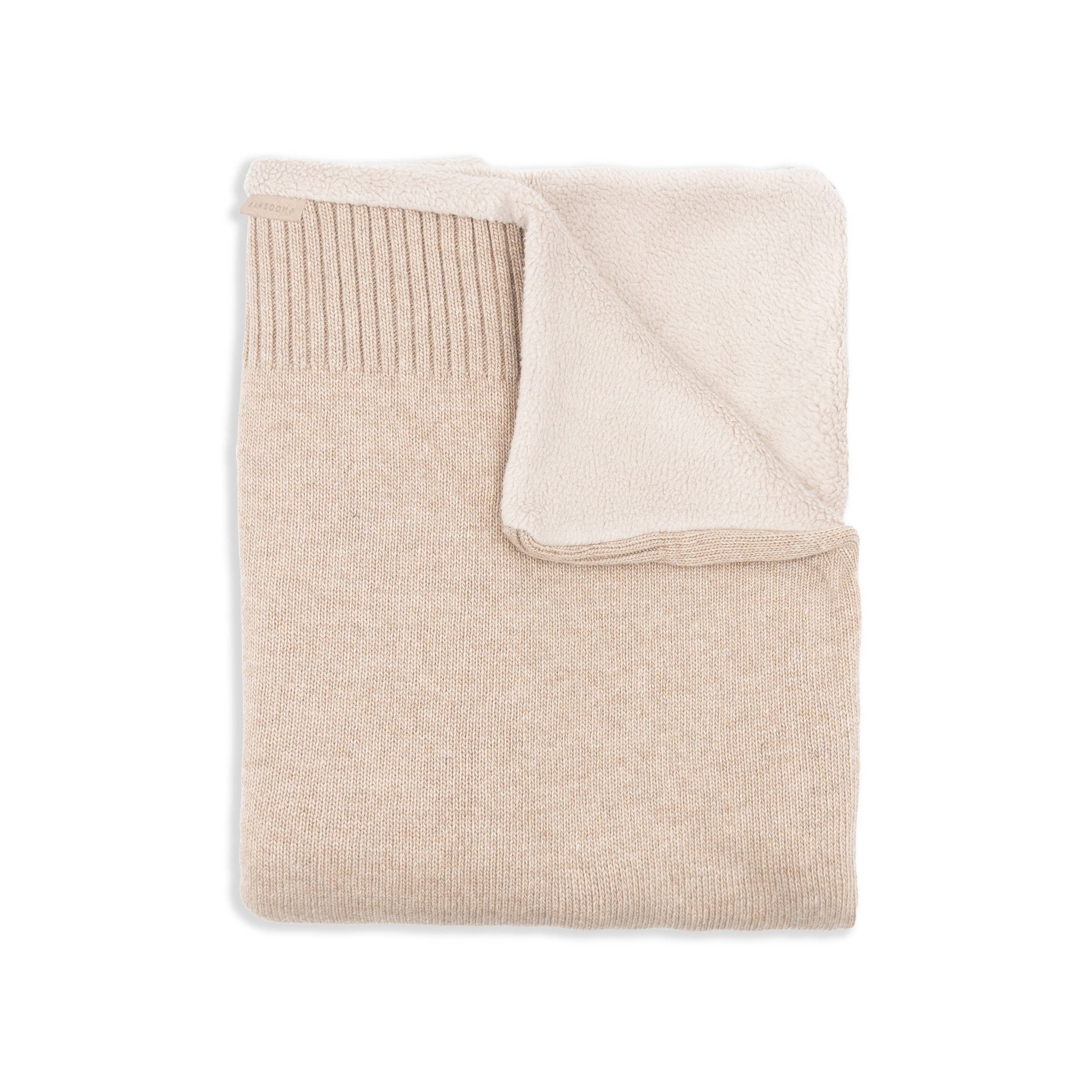 bamboom-copertina-4-stagioni-con-cashmere-lato-teddy-light-chocolate-melange-318 image 1