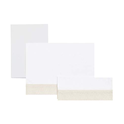 cambrass-set-lenzuola-lettino-3-pz-120x180-cm-beige-per-culle-70-cm image 5
