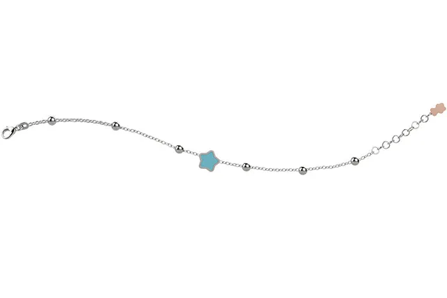 nanan-bijou-bracciale-con-stella-turchese-in-argento image 1