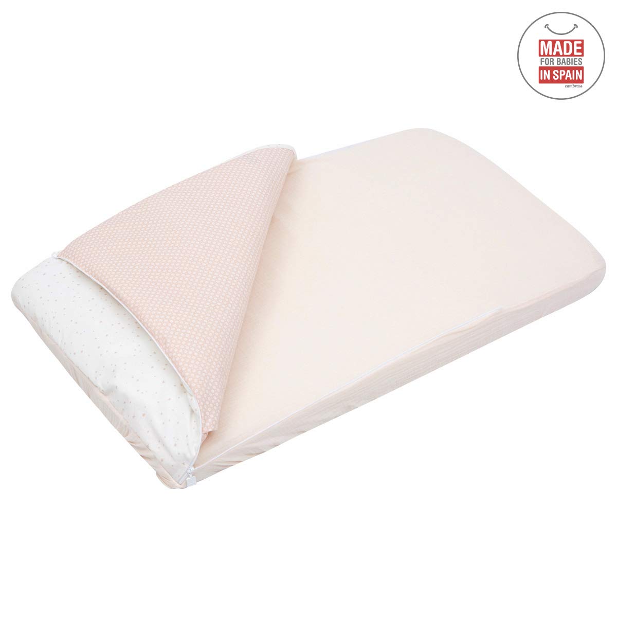 cambrass-astra-rosa-sacca-piumone-culla-49-5x83-5-cm image 2