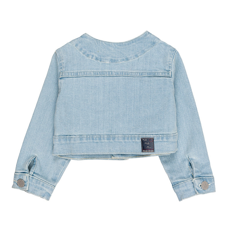nanan-giacchino-jeans-blu-in-denim-con-tasche image 2