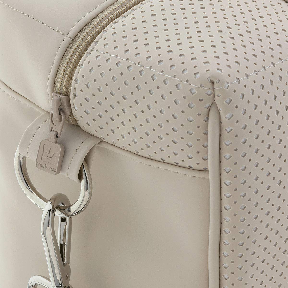 cambrass-tabela-paris-camel-borsa-maternit-16x41-5x29-cm-con-ganci-passeggino image 7