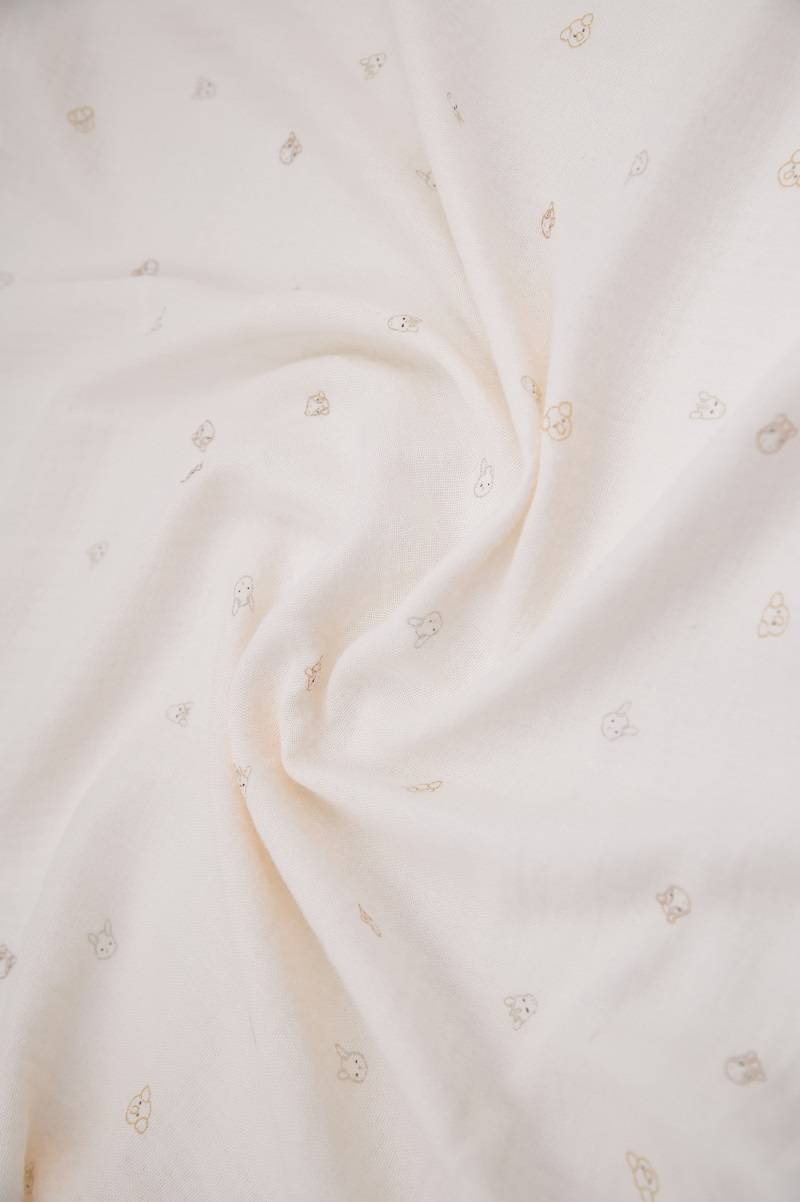 bamboom-swaddle-muslin-xl-120x120-cm-2-pack-animal-friends-236 image 2