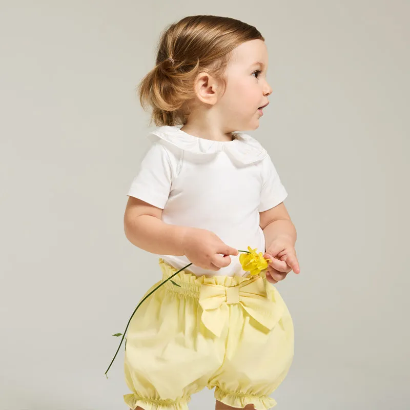 nanan-culotte-gialla-con-fiocco-in-cotone image 1