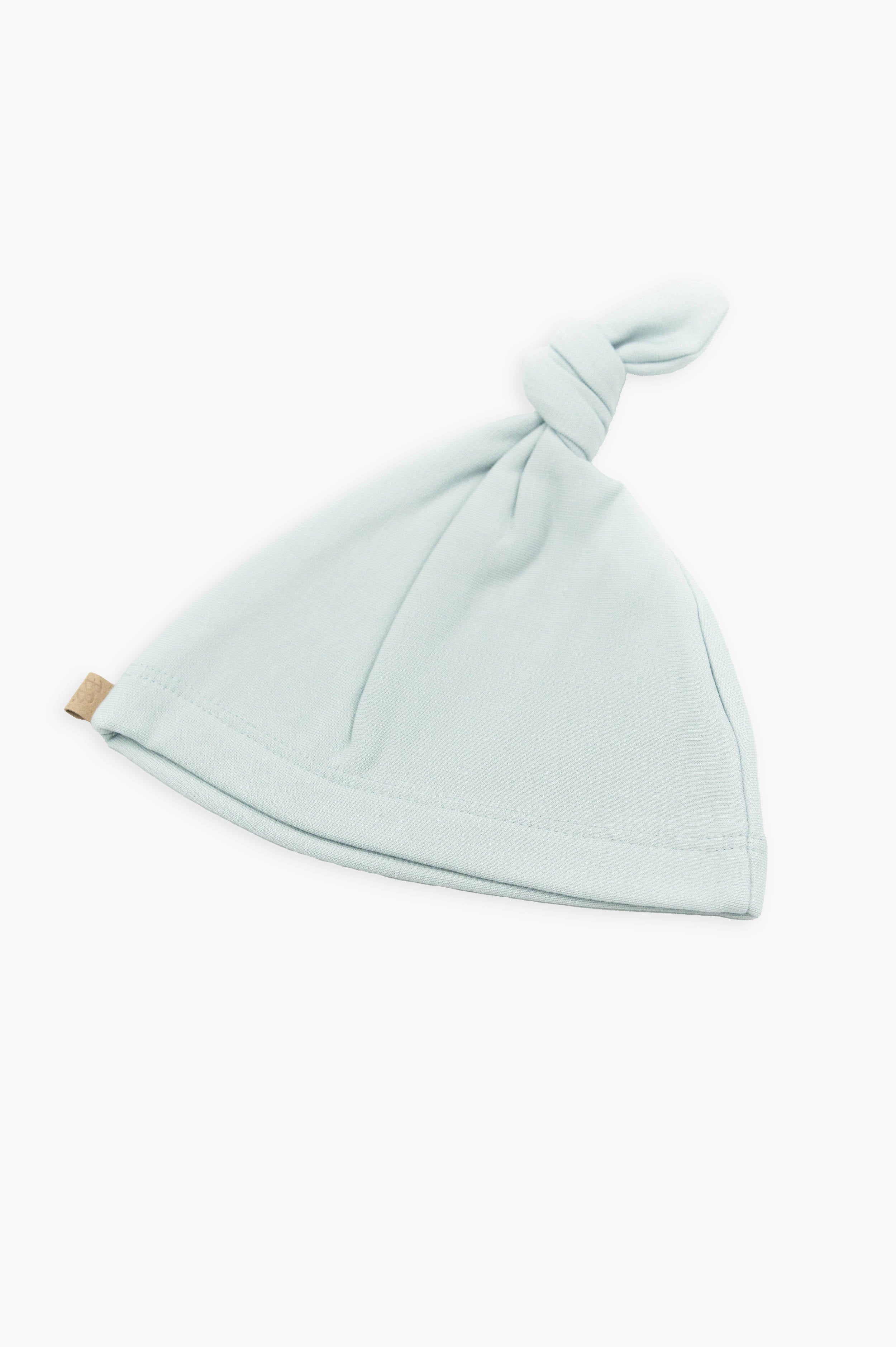 bamboom-cappellino-neonato-con-nodo-pure-sky-grey-352 image 2