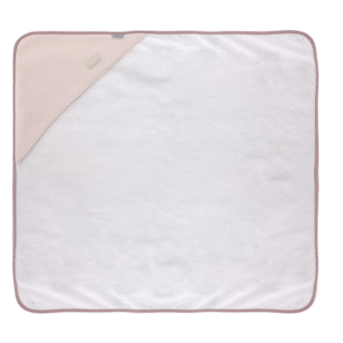 cambrass-accappatoio-mantella-con-cappuccio-100x100-cm-sky-rosa image 2