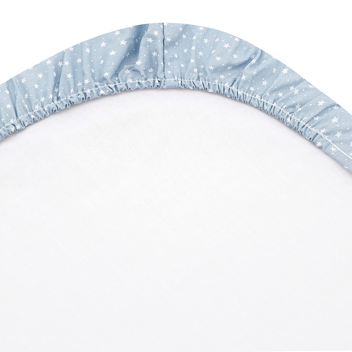 cambrass-lenzuolo-regolabile-cestone-35x80-cm-forest-azzurro-2-pezzi image 4