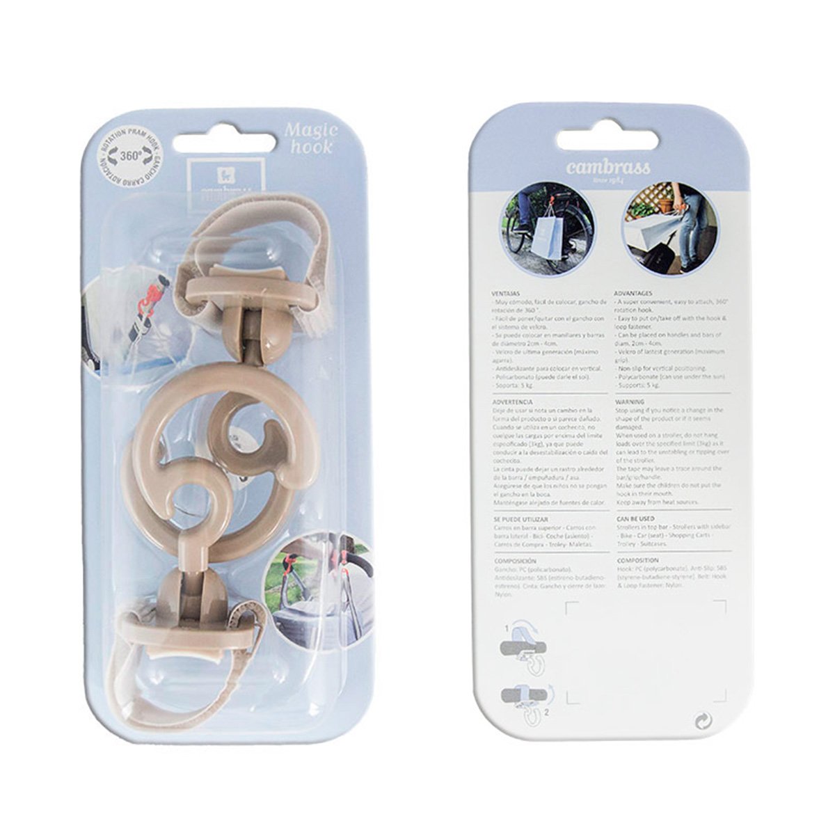 cambrass-magic-hook-40623-gancio-passeggino-360-5-kg image 7