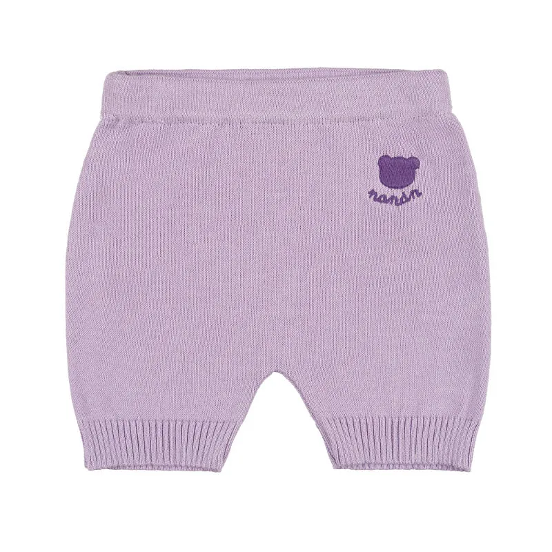 nanan-shorts-neonato-con-ricamo-orsetto image 1