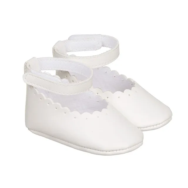nanan-ballerina-neonata-off-white-ecopelle-suola-flessibile image 1