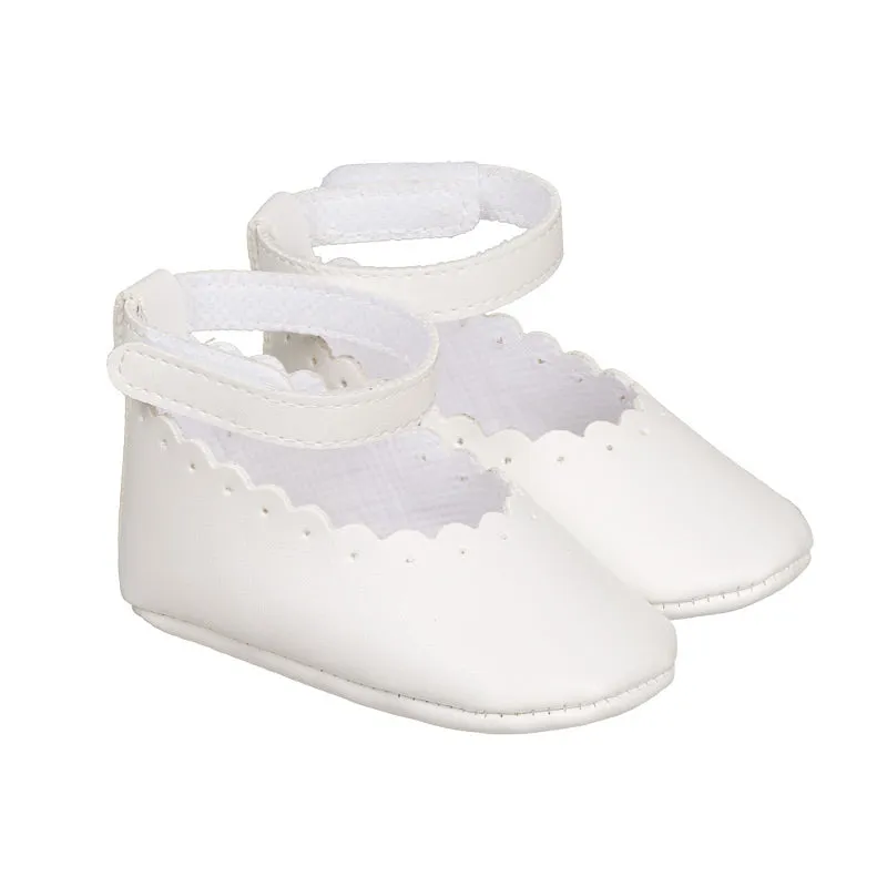 nanan-ballerina-neonata-off-white-ecopelle-suola-flessibile image 1