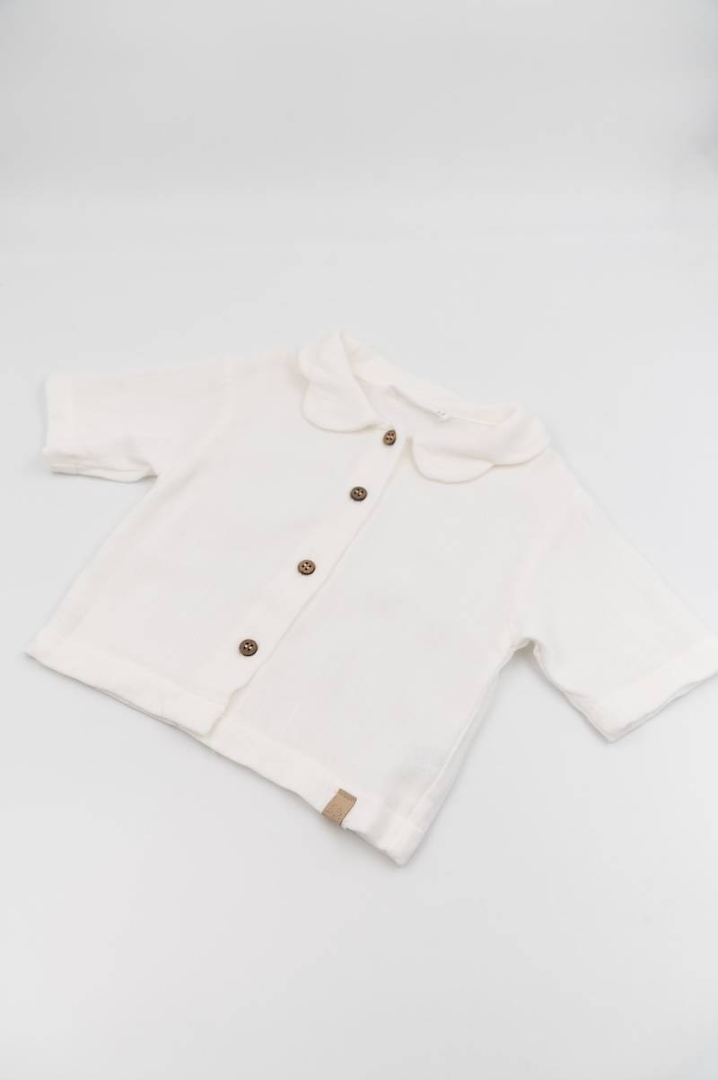 bamboom-camicia-collo-a-fiore-bimba-offwhite-111 image 2