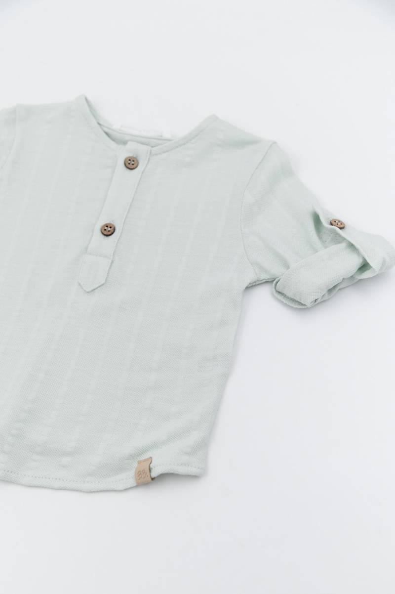 bamboom-shirt-camicia-blu-blush-125-camicia-bambino image 2