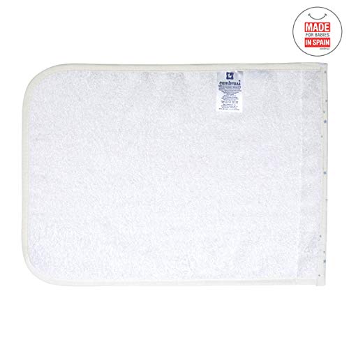 cambrass-43356-set-2-asciugamani-astra-azzurro-25x35-cm-bavette-tencel image 7
