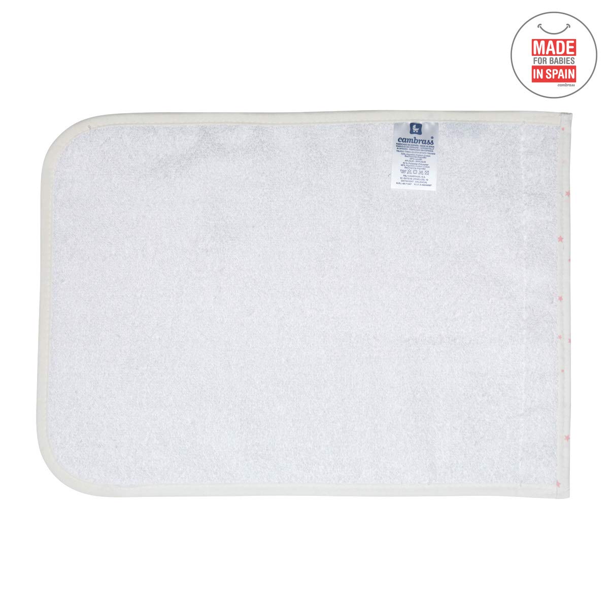 cambrass-astra-set-2-asciugamani-neonato-25x35-cm-rosa-in-tencel image 4