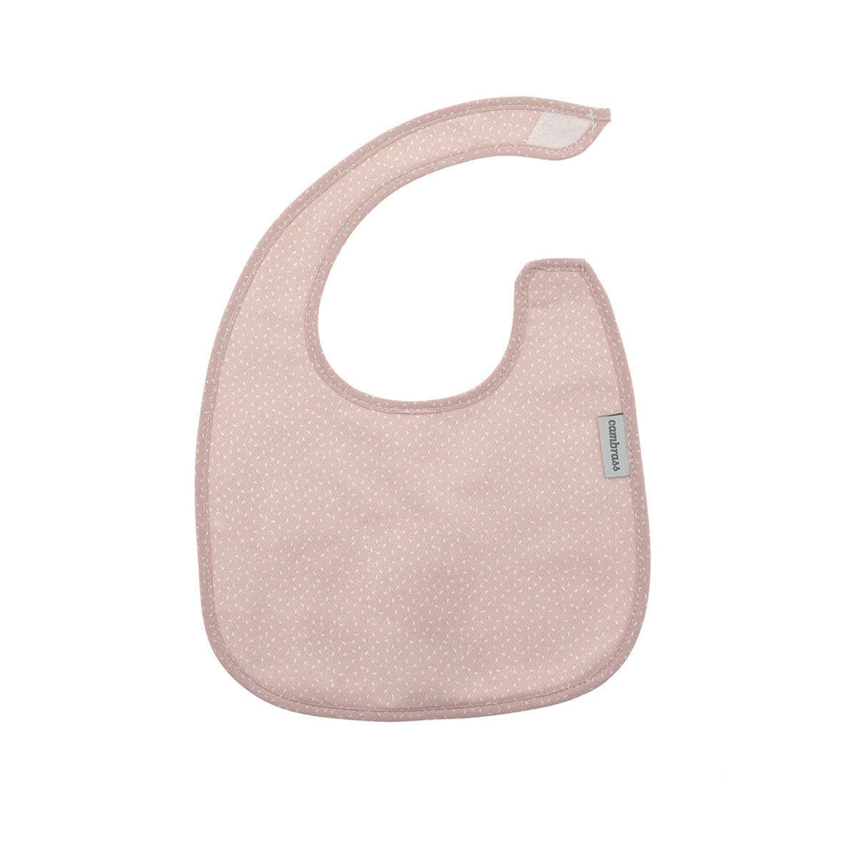 bavaglino-tondo-con-velcro-cambrass-sky-rosa-stella-16x19-cm image 8