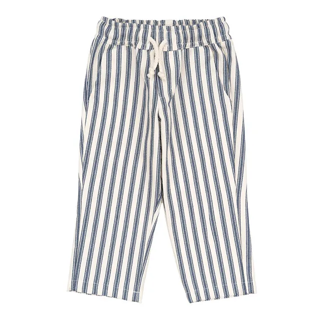 nanan-navy-pantalone-a-righe-elegante-bimbo image 1