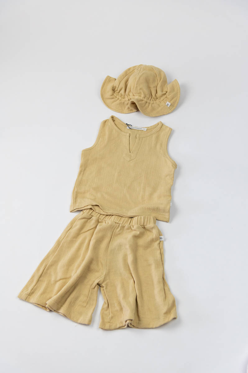 bamboom-top-smanicato-muslin-bimba-cammello-62 image 2