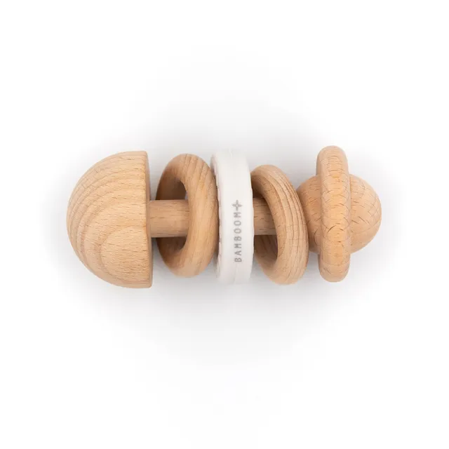 bamboom-sonaglio-in-legno-e-silicone-bianco-01 image 1
