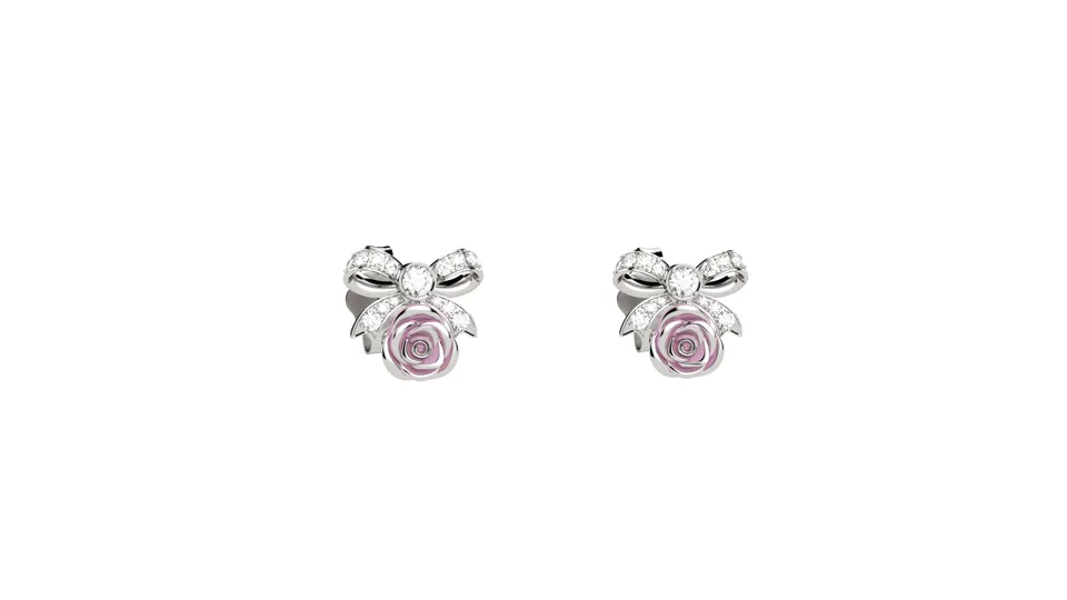 nanan-orecchini-fiocco-brillante-silver-in-argento-925 image 1