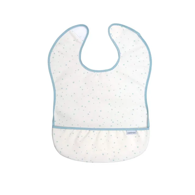 cambrass-bavetta-quadrata-pvc-astra-azzurro-star-28x36-cm image 1