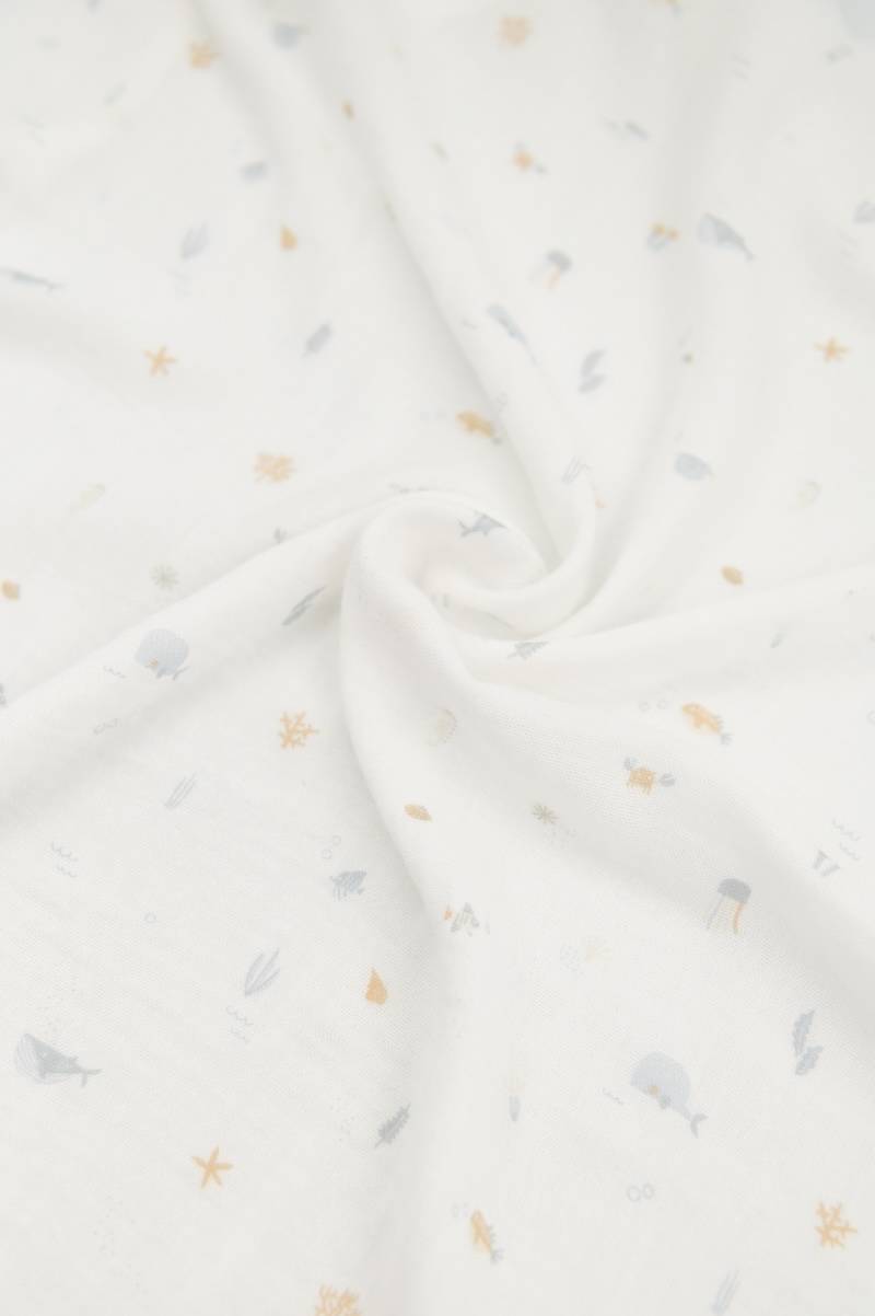 bamboom-swaddle-xl-2pack-120x120cm-print-sealife-326 image 2