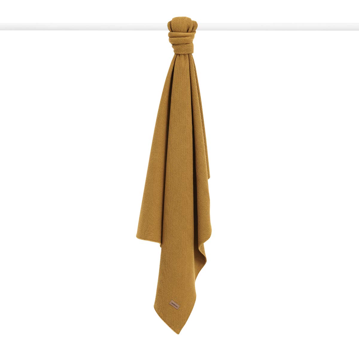 cambrass-basic-coperta-neonato-cotone-80x100-cm-senape image 2