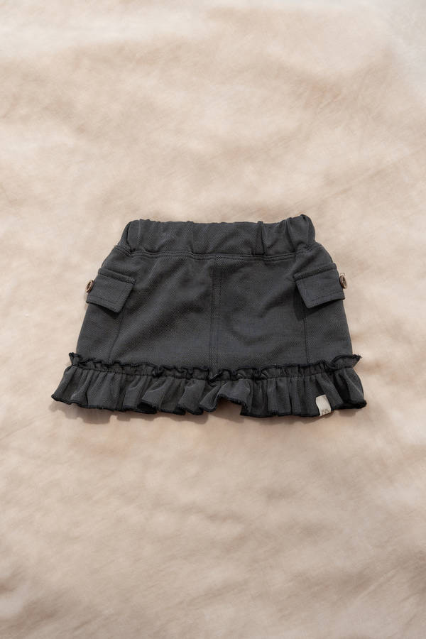 bamboom-gonna-corta-bimba-jeans-antracite-816 image 1