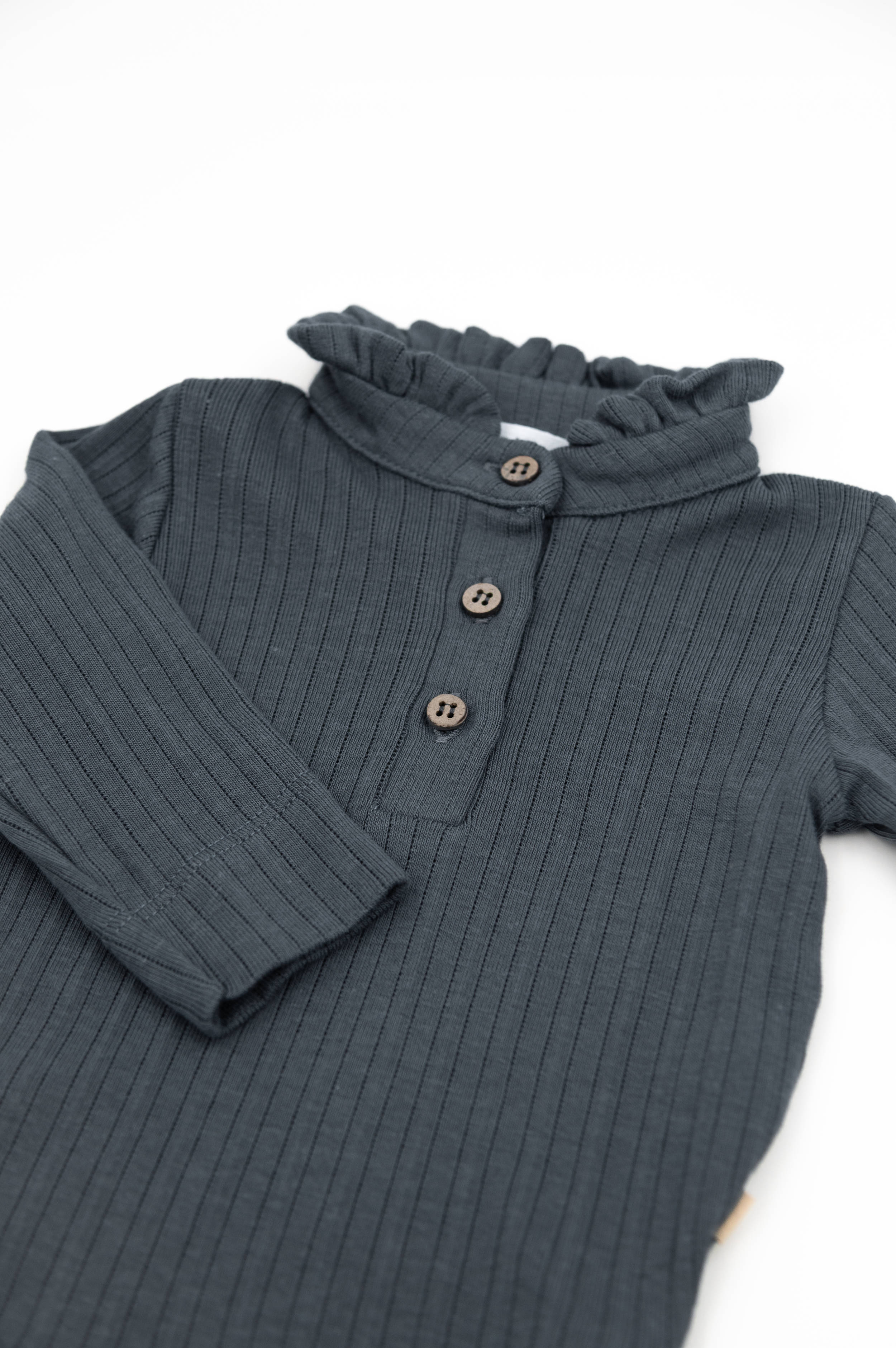 bamboom-body-a-polo-con-colletto-volant-midnight-blu-343 image 3