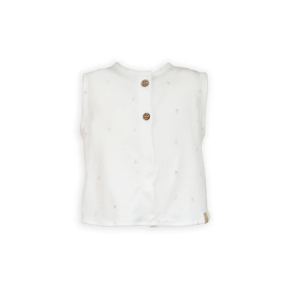 bamboom-top-print-leaves-423-made-in-italy image 1