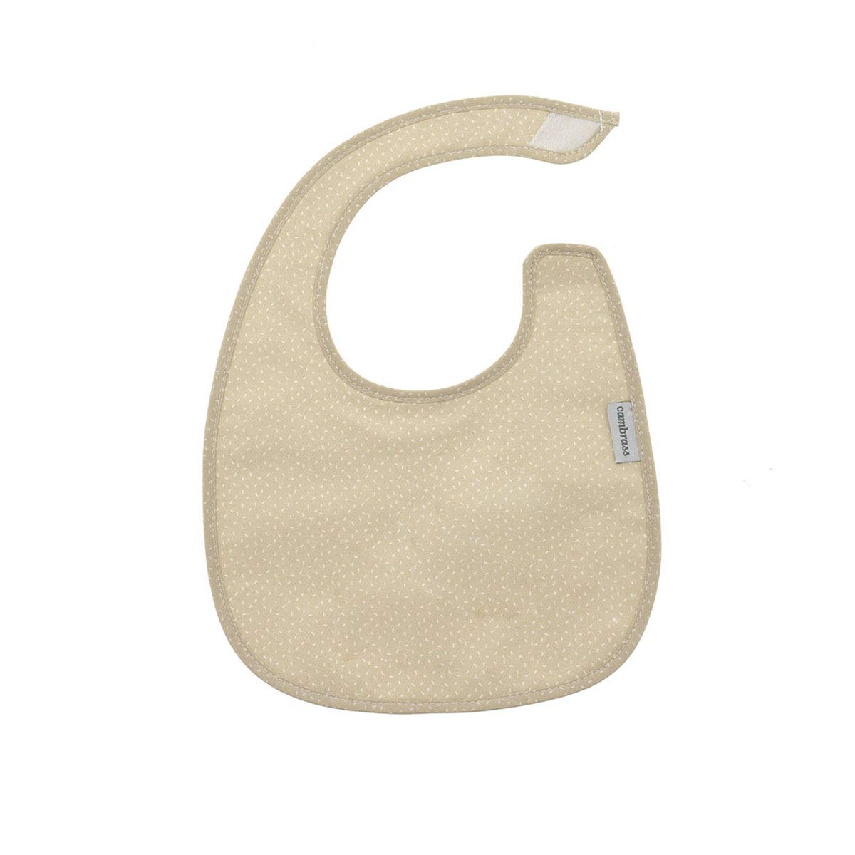 cambrass-bavetta-quadrata-velcro-sky-beige-rain-20x26-cm image 1