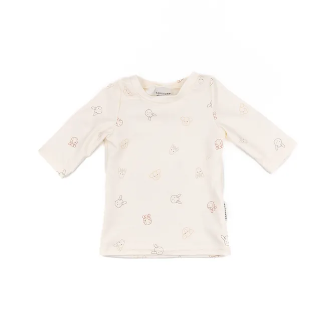 bamboom-t-shirt-mare-maniche-3-4-uv50-bimbo-animal-friends-236 image 1