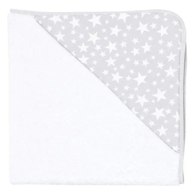cambrass-35074-accappatoio-neonato-80x80-cm-star-gray-in-tencel image 1