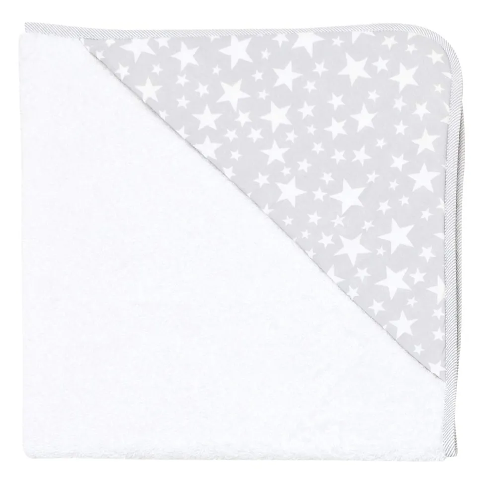 cambrass-35074-accappatoio-neonato-80x80-cm-star-gray-in-tencel image 1