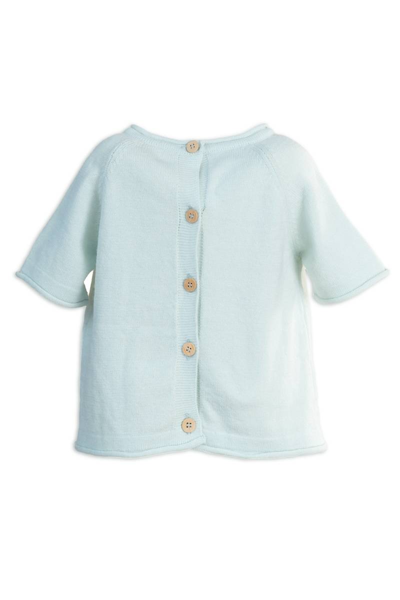 bamboom-maglia-maniche-corte-con-tasca-bimbo-ocean-blu-200 image 2