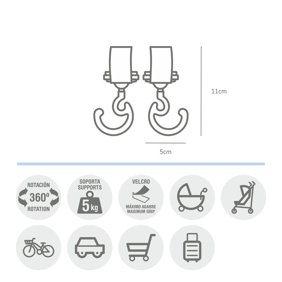 cambrass-magic-hook-40623-gancio-passeggino-360-5-kg image 6