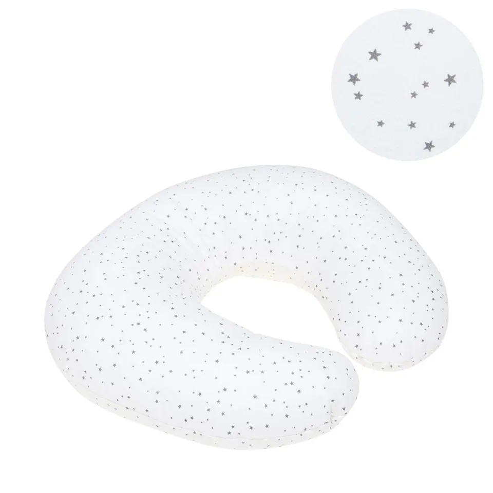 cambrass-43333-cuscino-allattamento-piccolo-astra-grigio-star image 1
