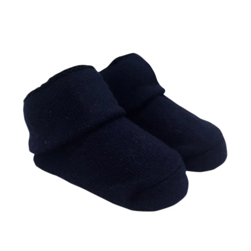 nanan-calzini-tinta-unita-blu-in-cotone-neonato image 1