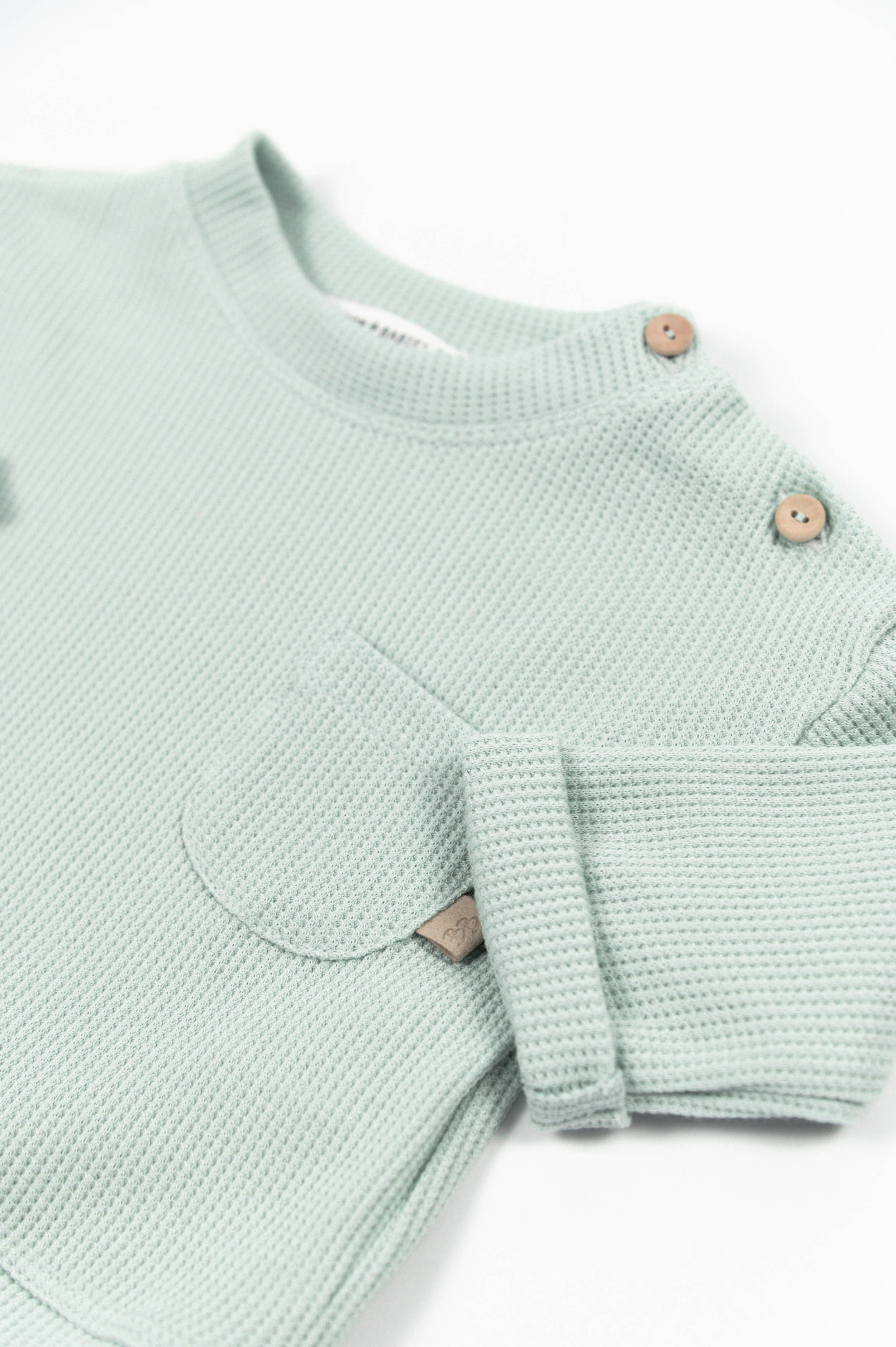 bamboom-maglia-bimbo-ocean-blu-200-maglia-waffle image 3