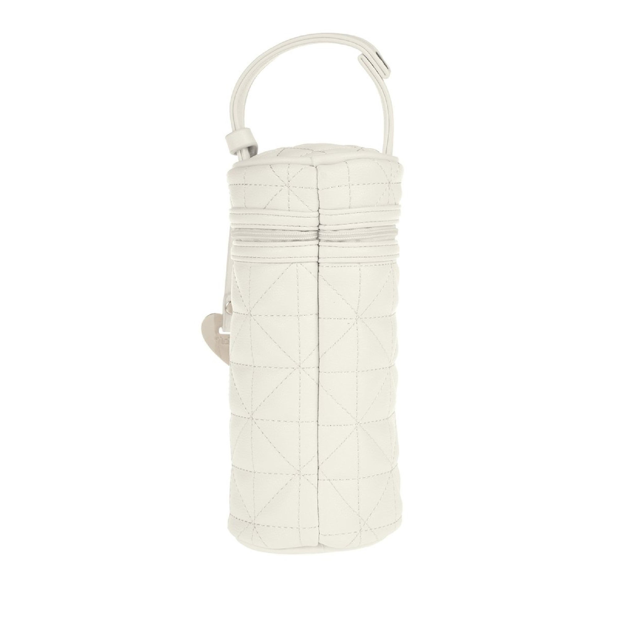 nanan-portabiberon-pastello-bianco-trapuntato-ecopelle image 2