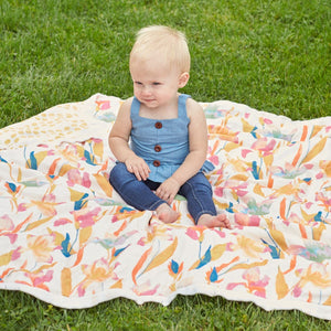 aden-anais-boutique-copertina-neonato-in-cotone-floral-seaweed image 3